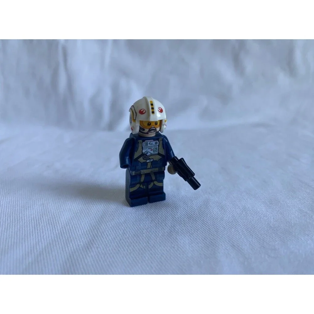 Lego Rebel Pilot Minifigure 75155 U-Wing 75172 Y-Wing sw0793 NO HAND #21